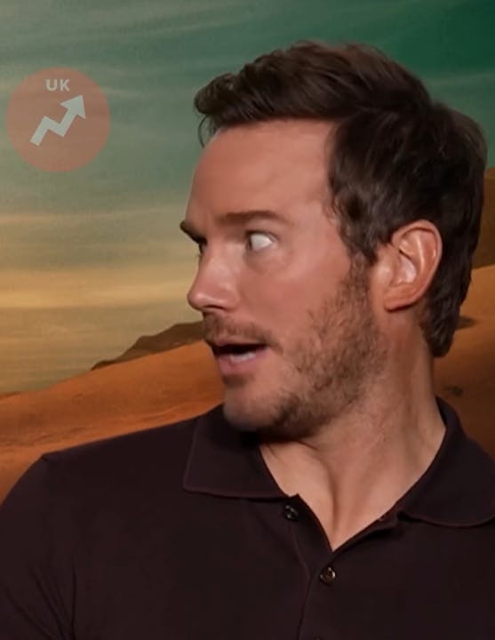Chris Pratt har den helt rigtige reaktion, da han hører, hvad Millie Bobby Brown egentlig hedder.