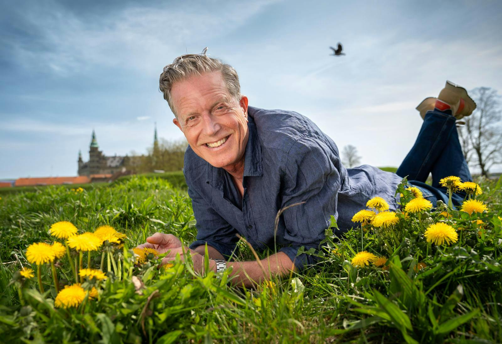 Peter Mygind, som spiller hovedrollen i "Sommerdahl" er vild med Helsingør - den nordsjællandske kystby, hvor serien bliver optaget.