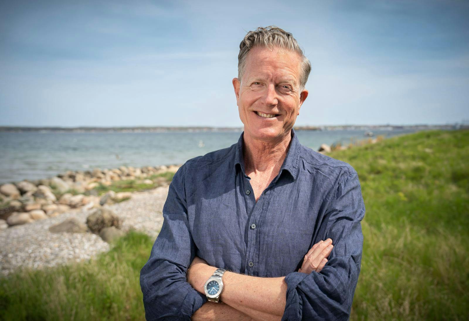 Peter Mygind er glad for, at han endnu en sæson får lov at spille efterforskeren Dan Sommerdahl i TV2 Charlies krimiserie.