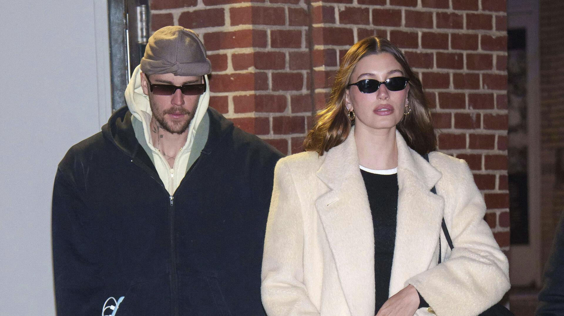 Photo by: zz/XNY/STAR MAX/IPx 2025 2/5/25 Justin Bieber and Hailey Bieber are seen on February 5, 2025 in New York City. (NYC)
