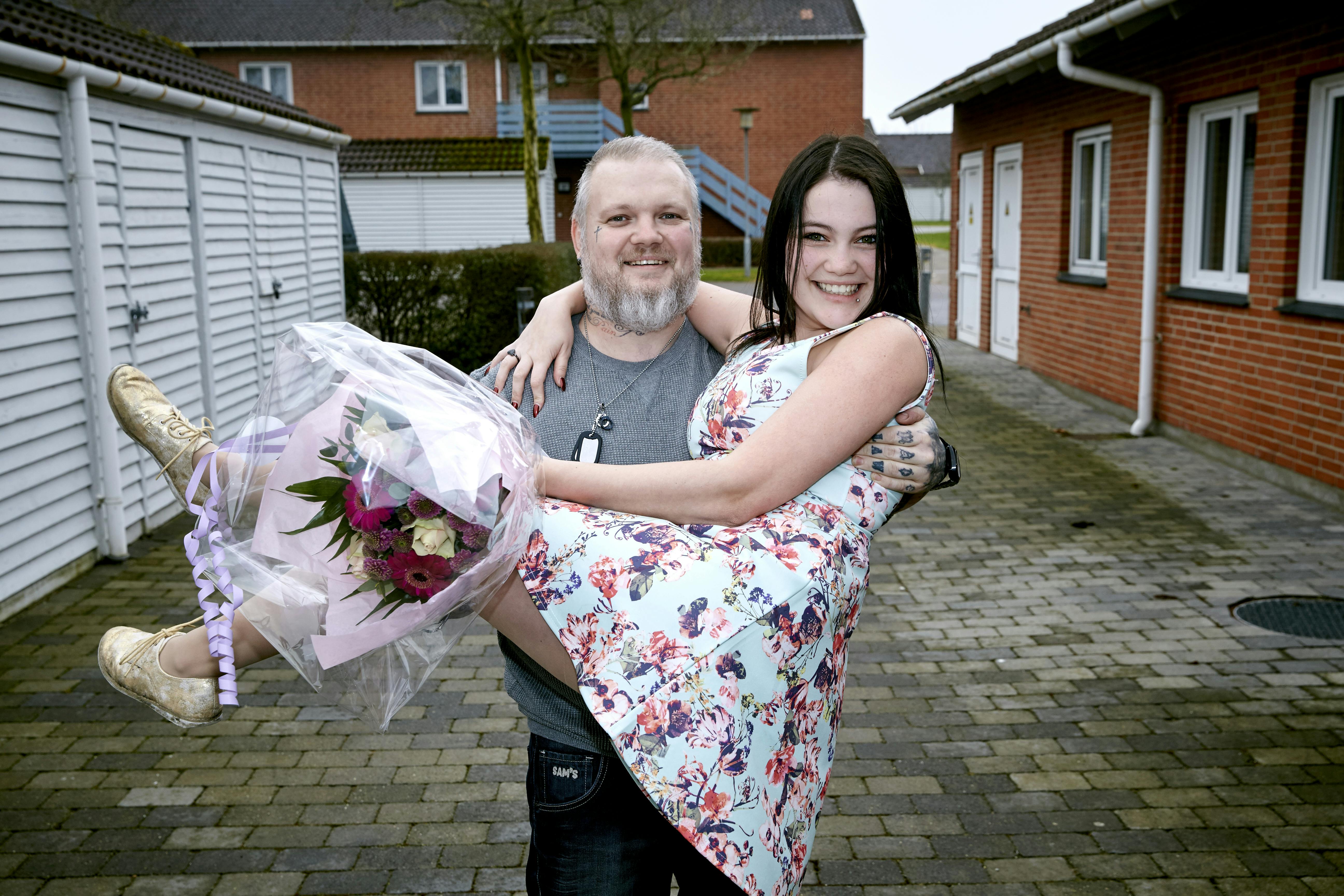 Christian van der Watt sammen med Stephanie Siguenza.