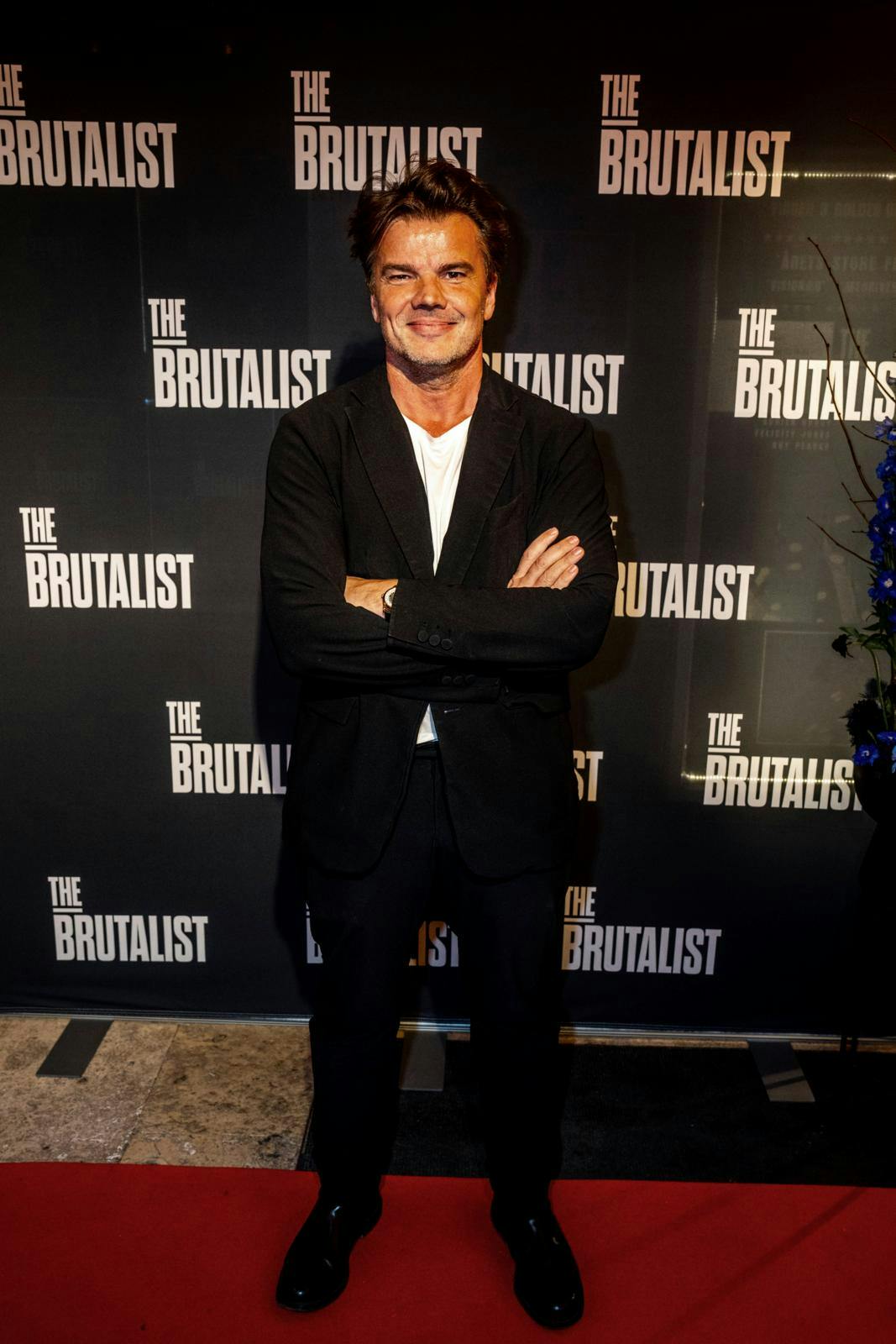 SE og HØRs udsendte fotograf fangede Bjarke Ingels til "The Brutalist"-premieren den 26. februar.