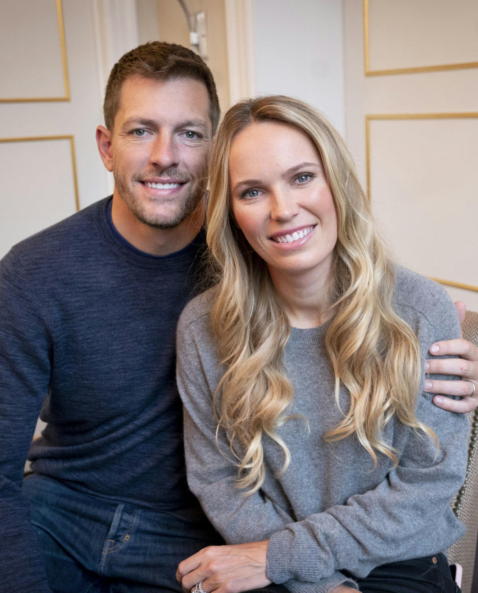 Caroline Wozniacki og hendes mand, David Lee.