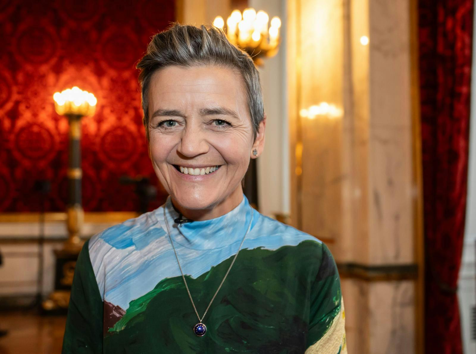 Margrethe Vestager har god grund til at smile for tiden.