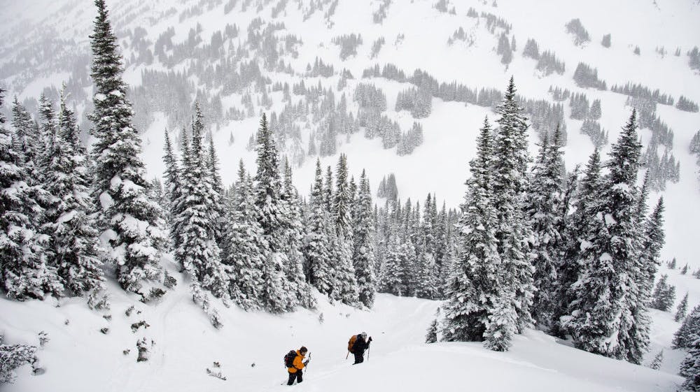 To mænd har været savnet i Norge siden en tur til Hemsedal, hvor de stod på randonée ski, der kombinerer vandring med skiløb. Billedet er ikke fra Hemsedal. (Arkivfoto). 