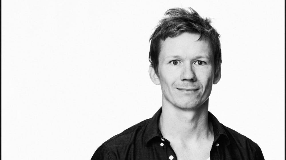 Jakob Martin Strid står bag børnebogen "Den fantastiske bus", som har været en stor succes i Danmark. (PR-foto). 