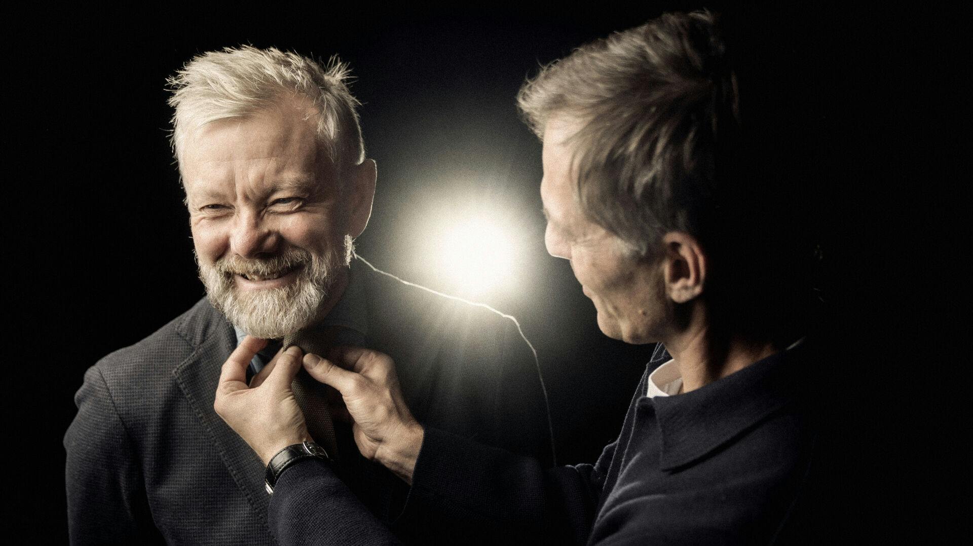 Casper Christensen og Mikael Bertelsen.