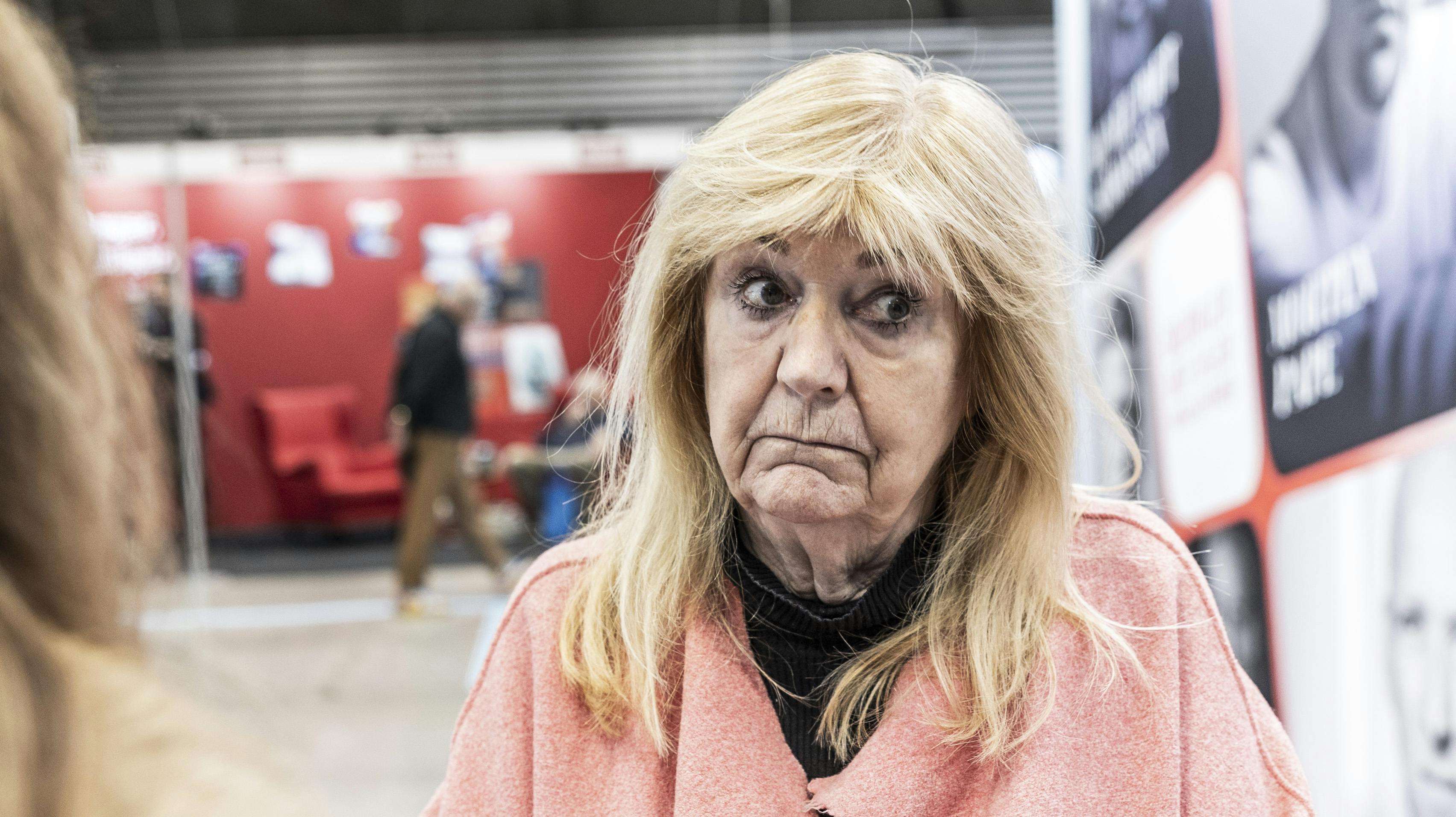 Ulla Terkelsen kæmpede med at holde tårerne tilbage i TV 2-udsendelse forleden.