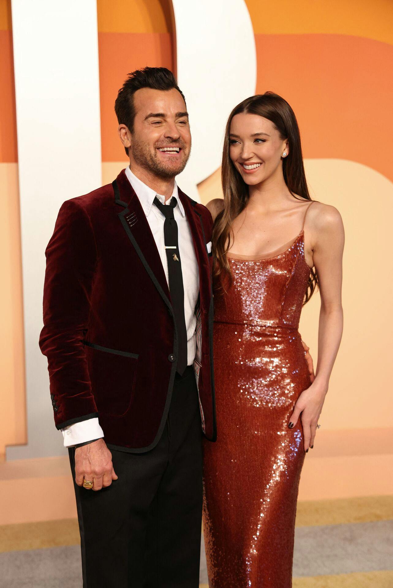 Justin Theroux havde smukke Nicole med på til dette års Vanity Fair Oscar Party.