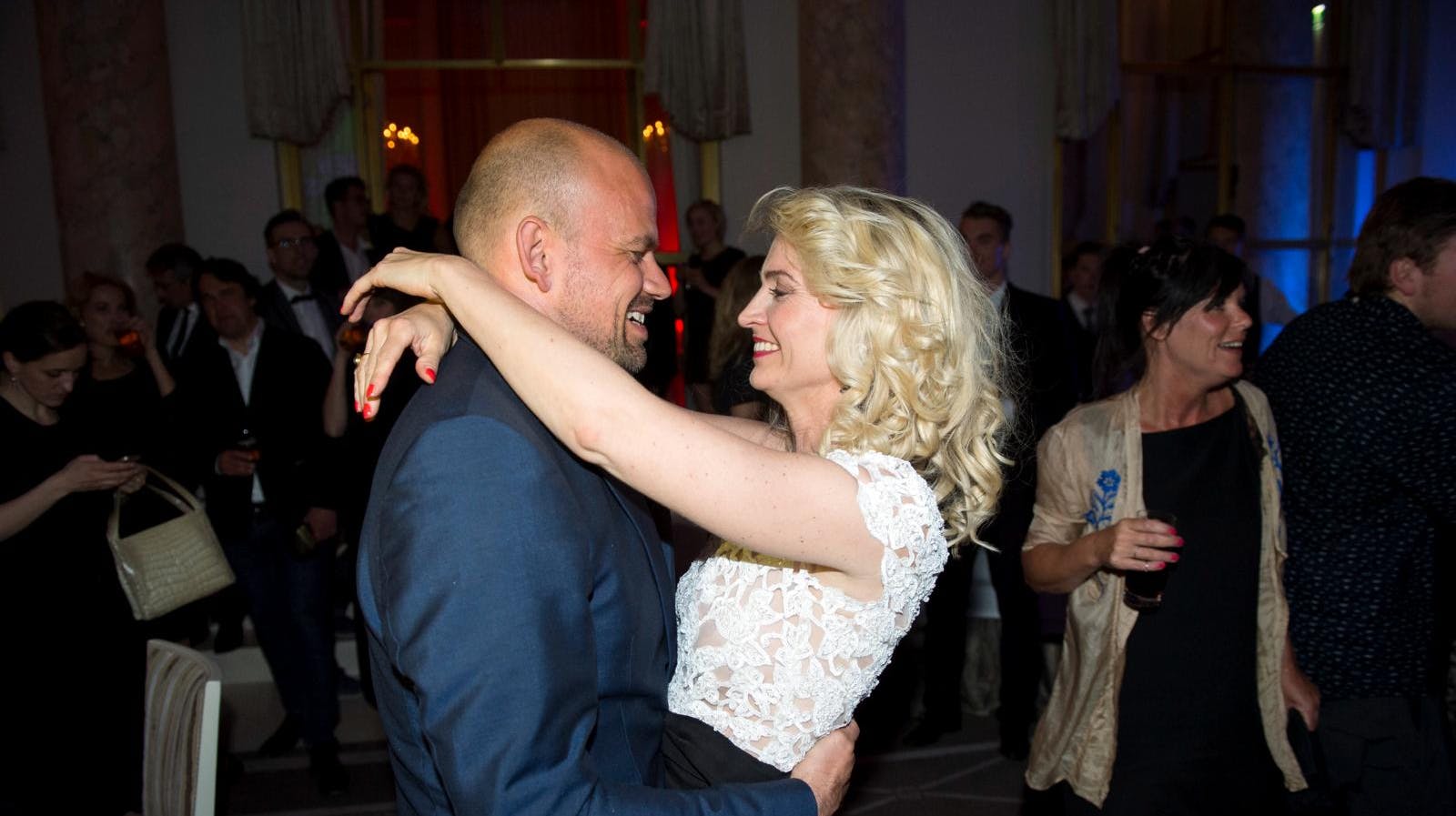 Annette Heick og ægtemanden, Jesper Vollmer.