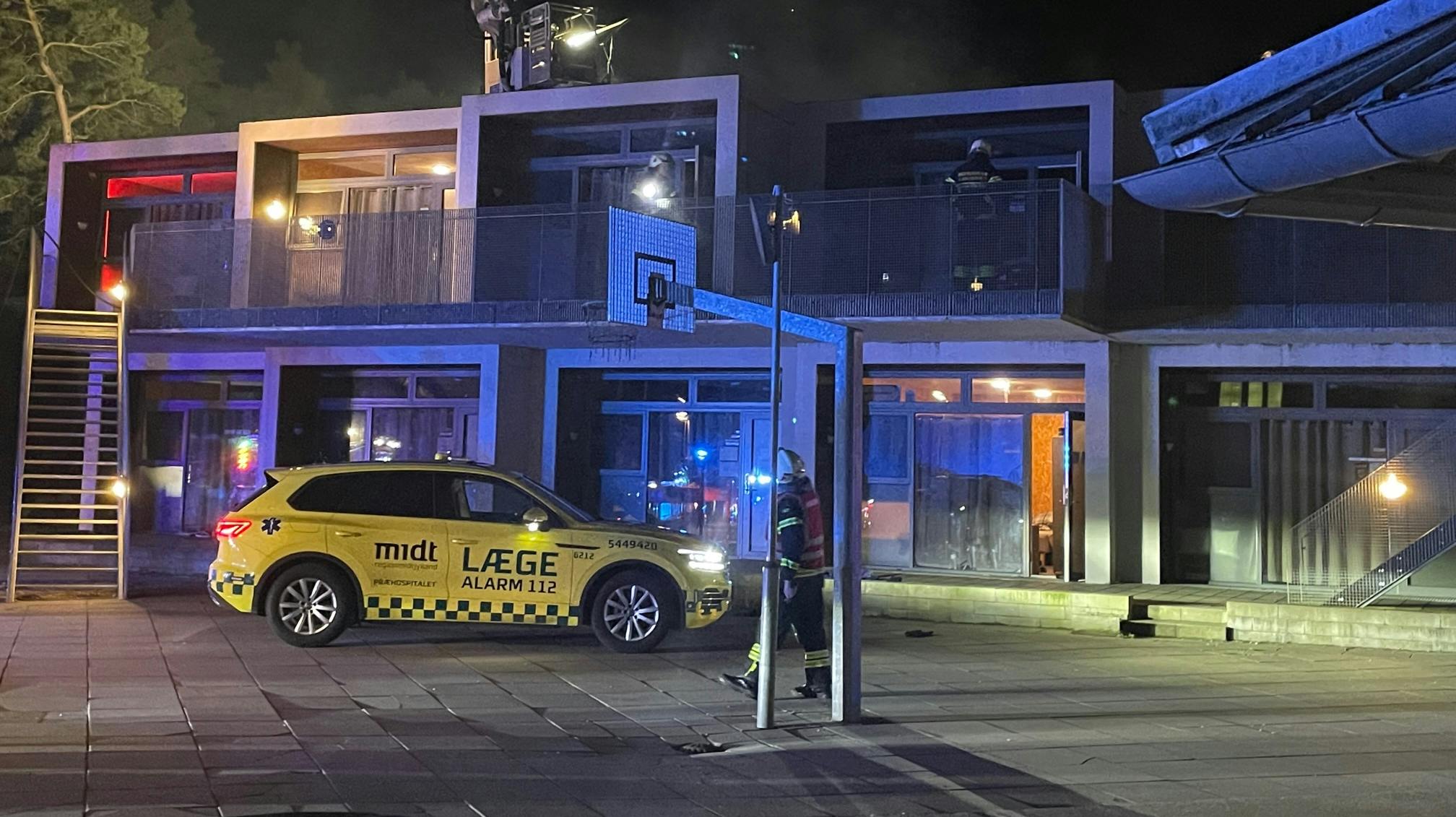 Der blev forsøgt sat ild til kollegieværelset i Grenaa, hvor offeret befandt sig.
