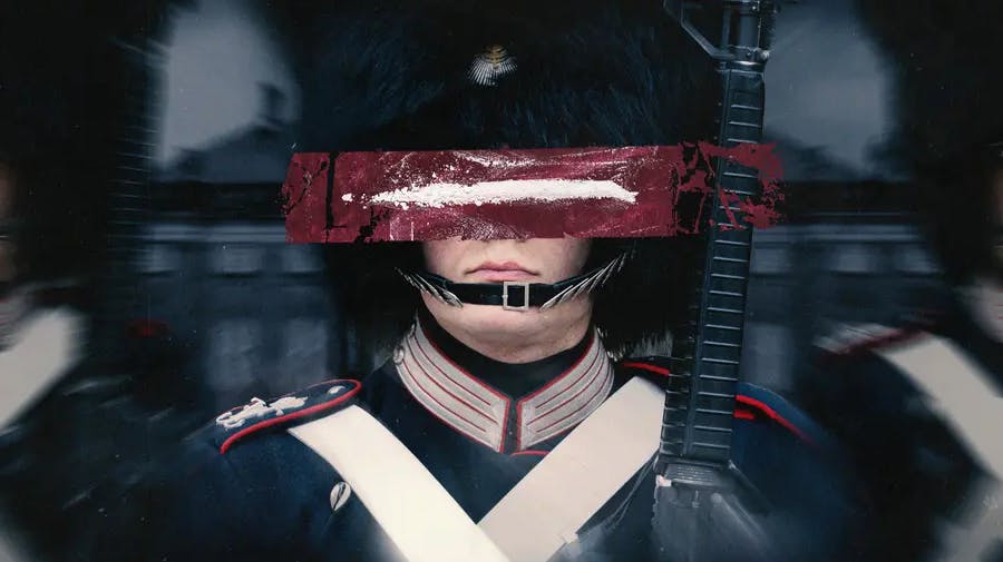 TV 2-dokumentaren "Livgarden på stoffer" har premiere den 19. marts.