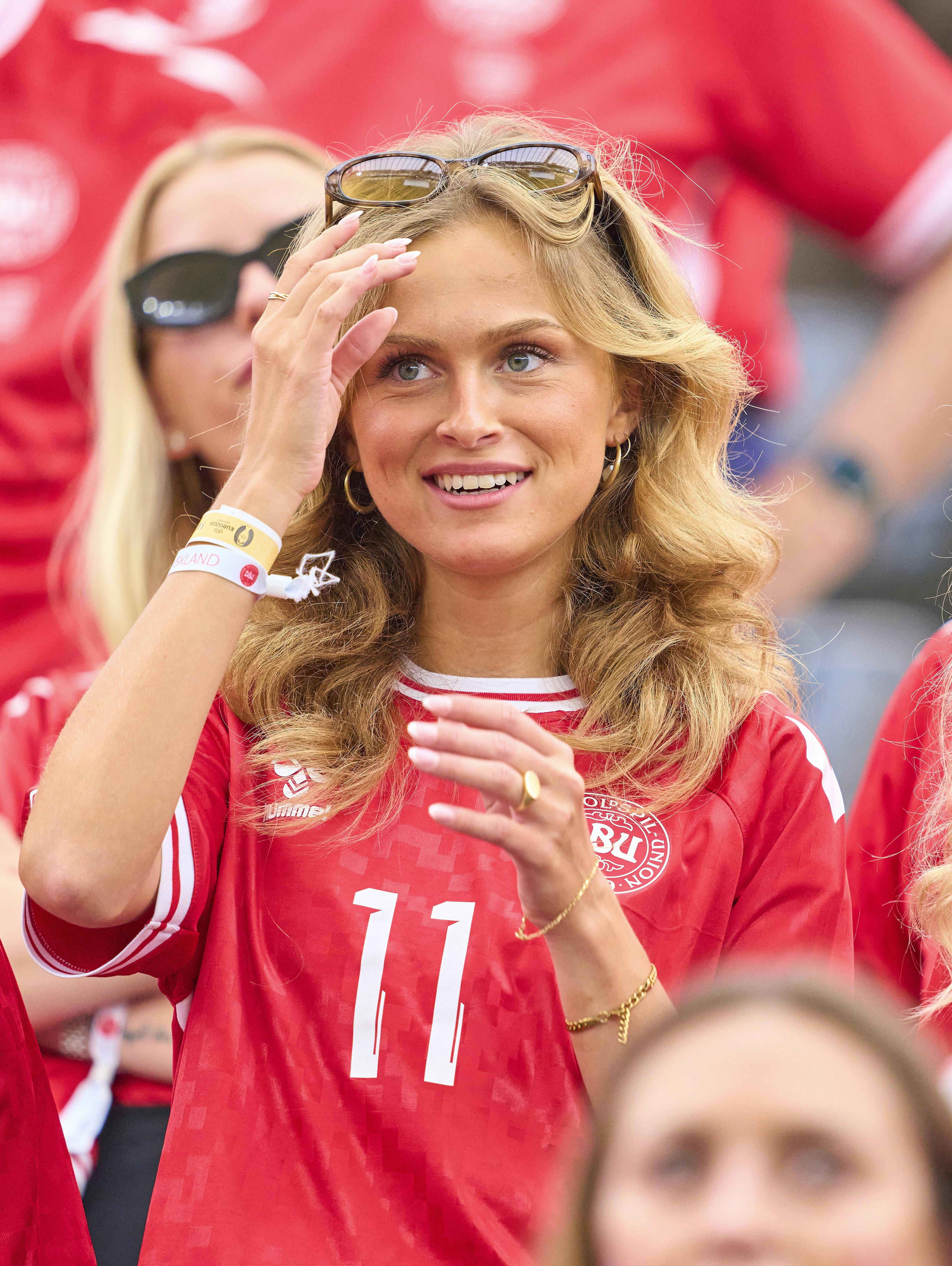 Ligesom Emilie Nissen, var Sophie Vester også på lægterne under EM.