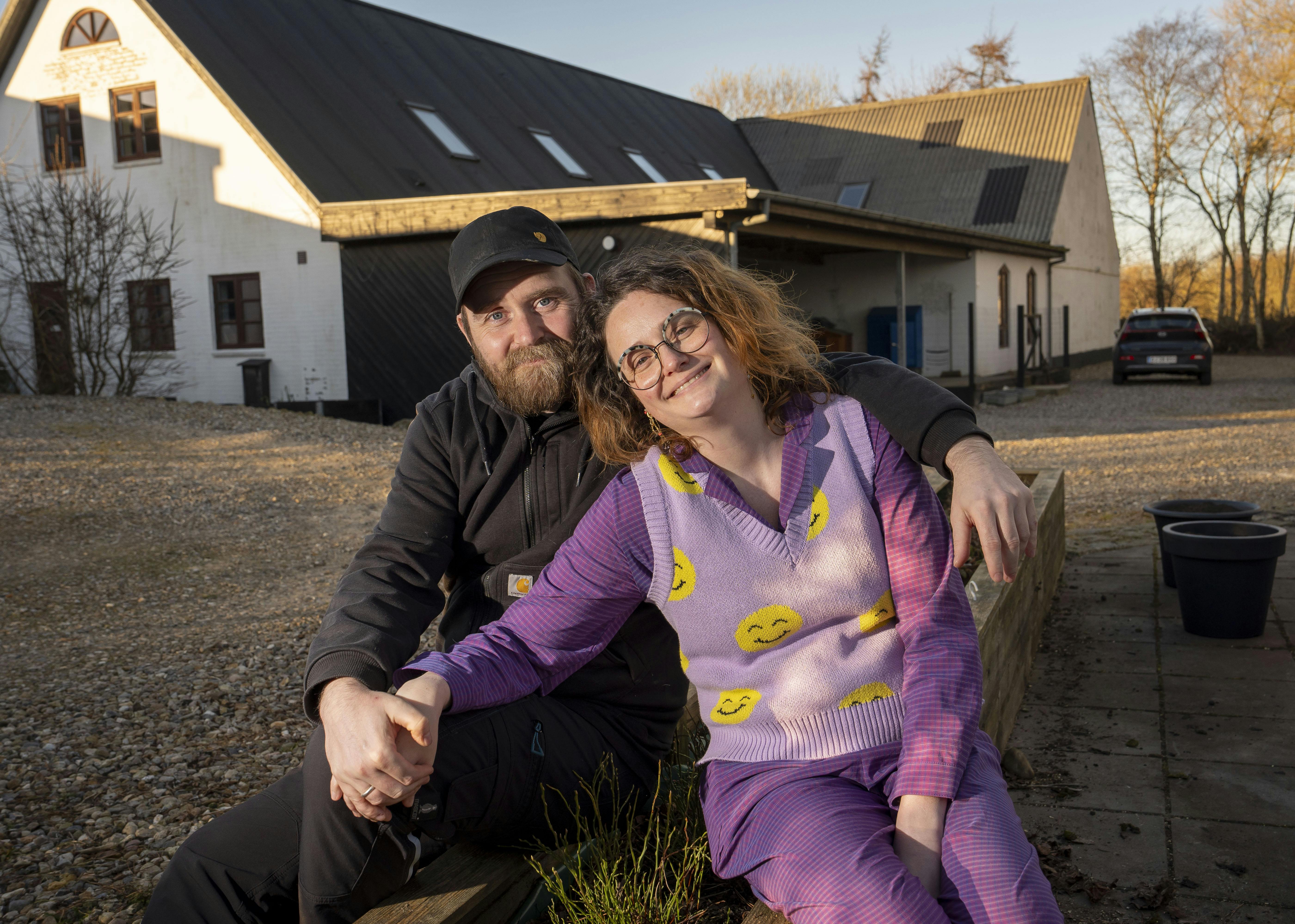 Kim og Louise er klar til at flytte fra en gård til rækkehus.