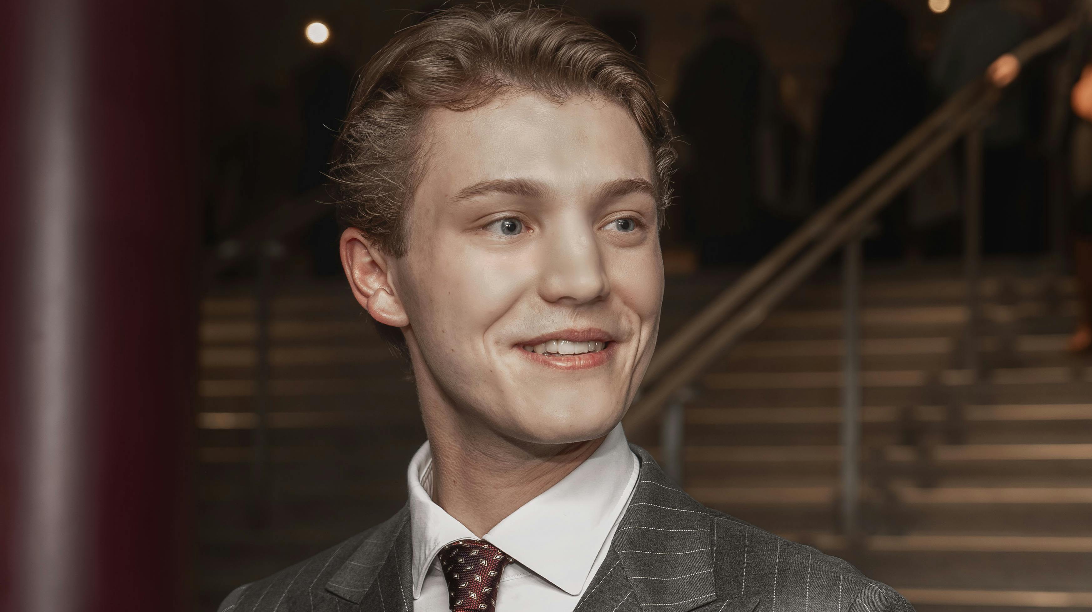 Grev Felix til premiere på "Hærvejen"