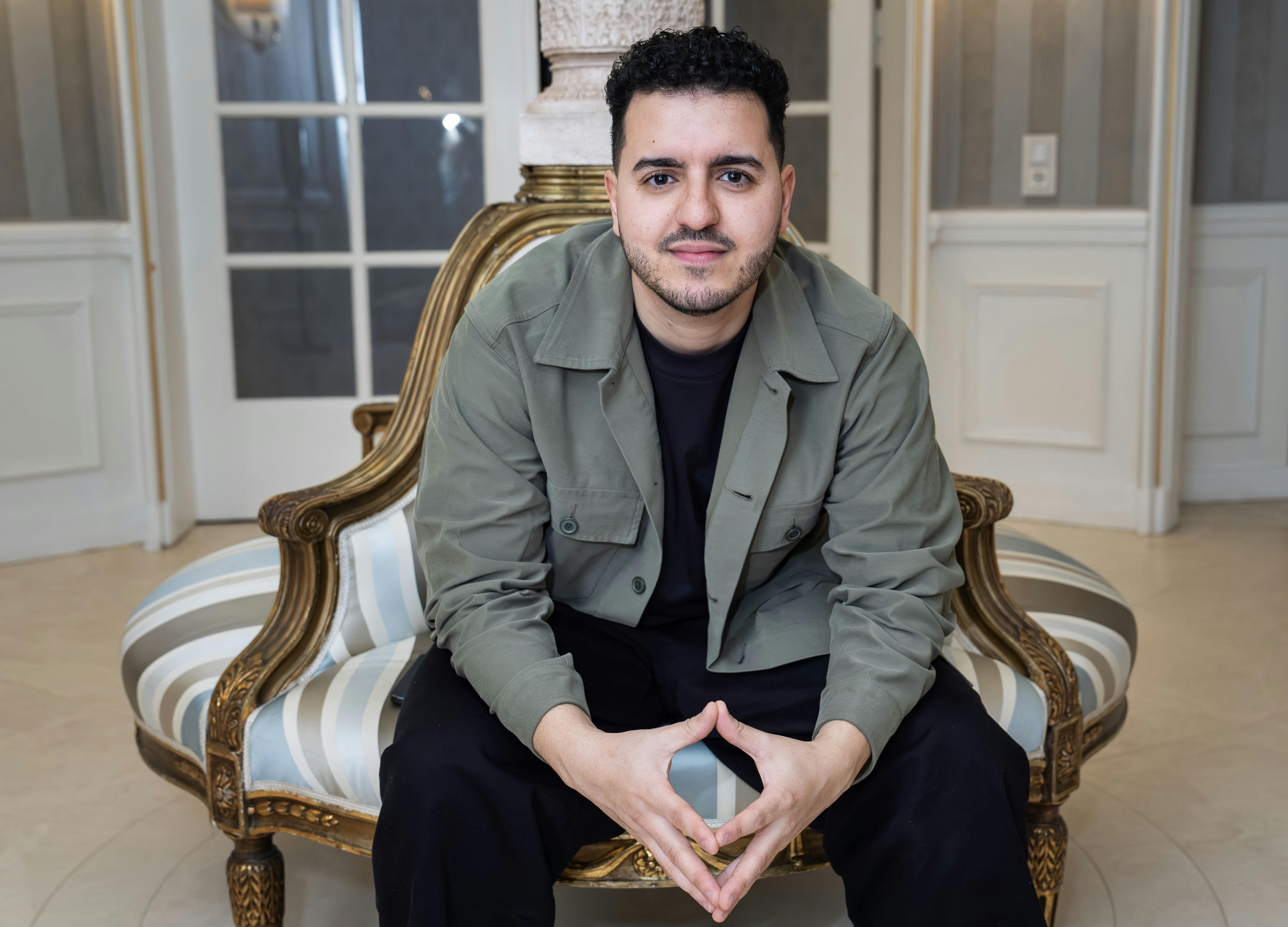 OPGAVE: Hjerteforeningens prisuddeling 2025Her er det Anis Basim Moujahid - BasimJOURNALIST: Ulrik UlriksenFOTOGRAF: © Hanne Juul/ Aller Foto & VideoDATO: 20250312