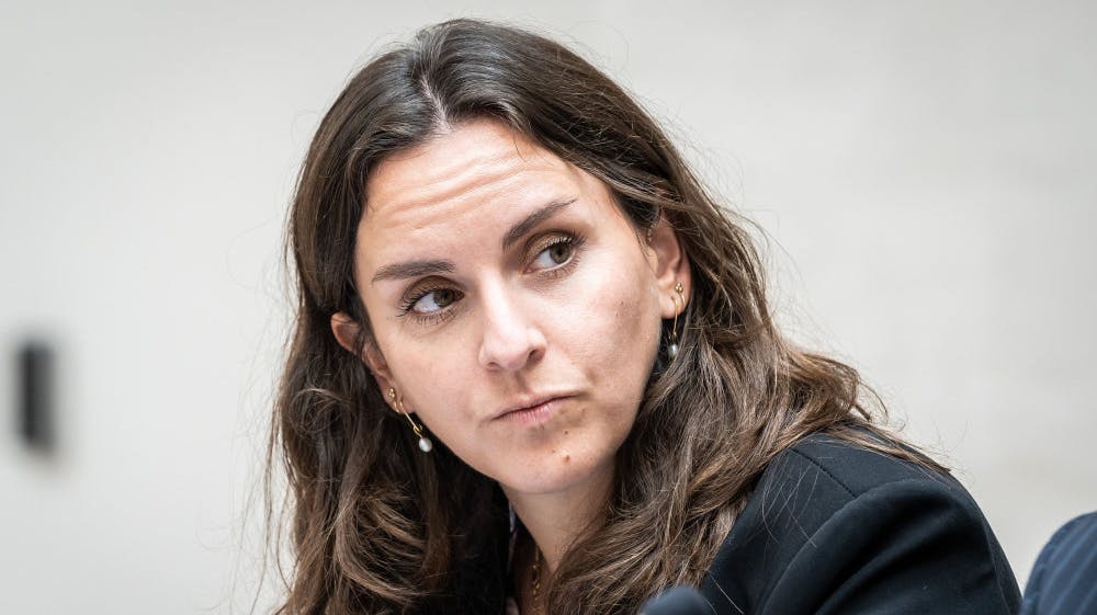 Monika Rubin (M) og Moderaternes bagland mødes lørdag til partiets årsmøde i København. (Arkivfoto). - Foto: Emil Nicolai Helms/Ritzau Scanpix 