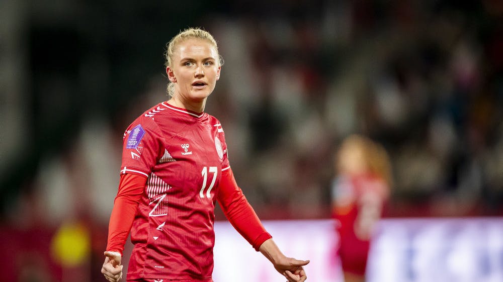 Rikke Madsen har spillet 33 kampe for Danmark. (Arkivfoto).