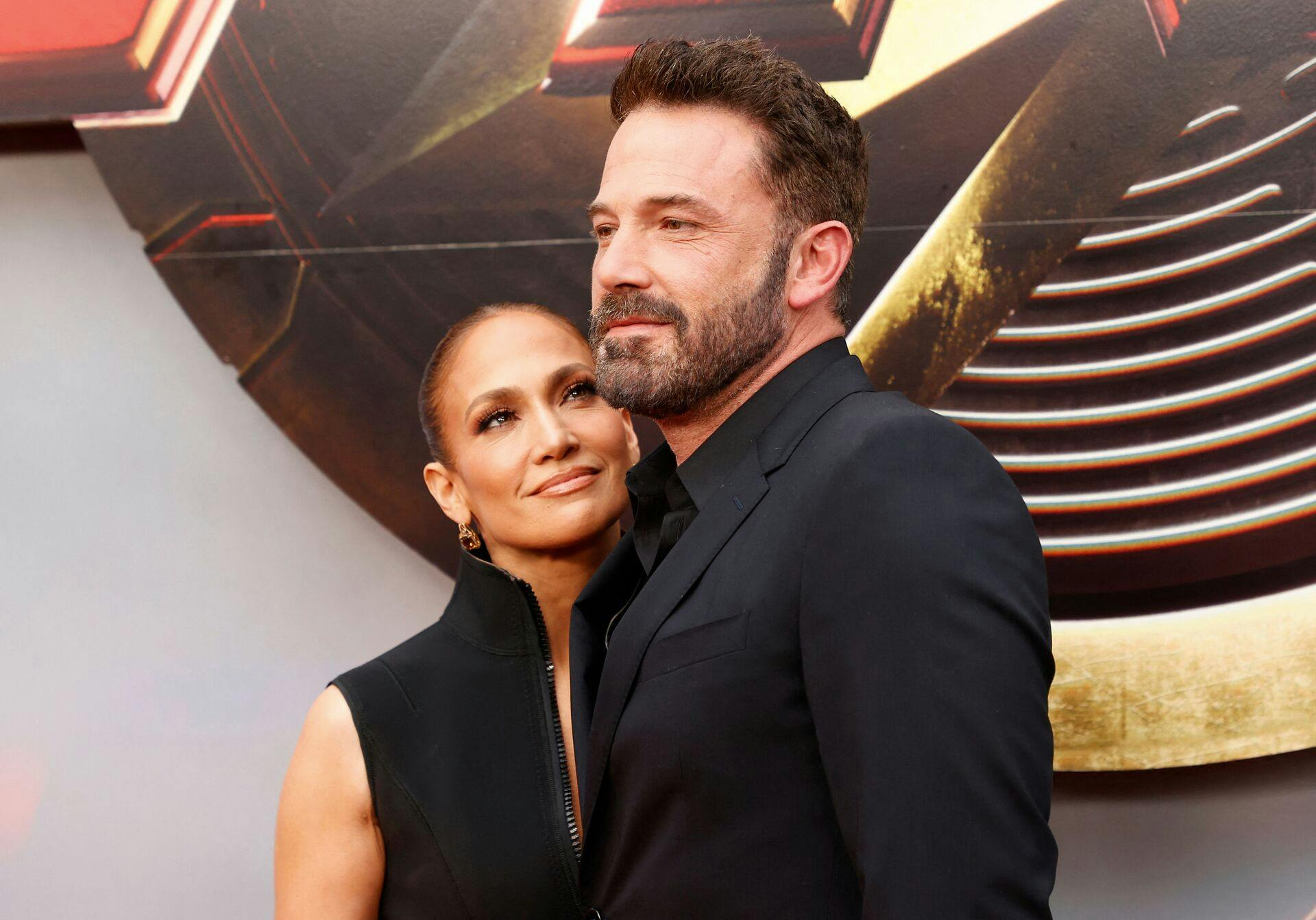 (FILES) US actors Jennifer Lopez (L) and Ben Affleck 