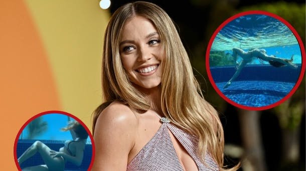 Sydney Sweeney viser formerne frem i ny badevideo.