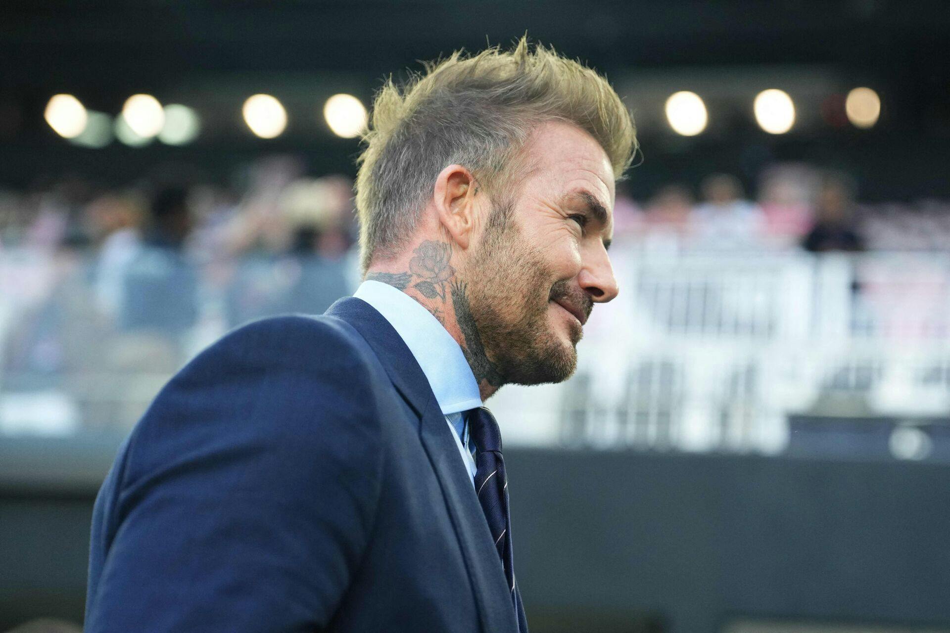 David Beckham er i dag 49 år.