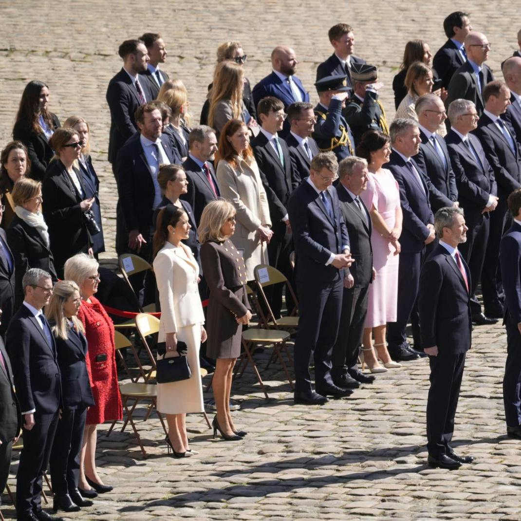 Kongeparrets besøg i Frankrig 2025