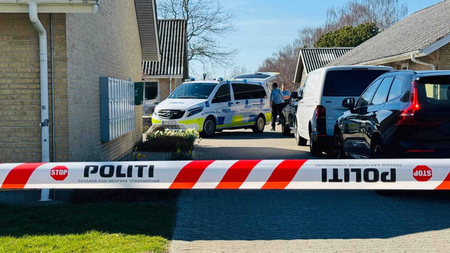 Det er i området her, at de døde blev fundet.