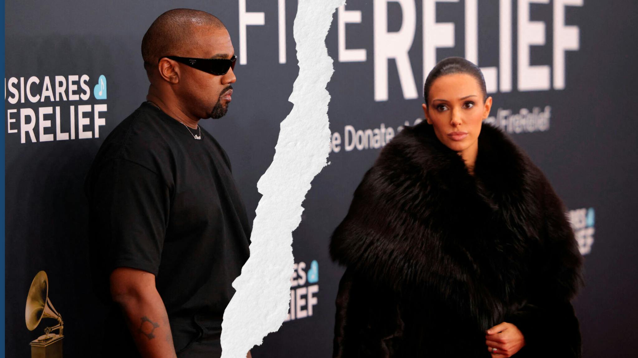 Kanye West afslører på nyt track, at hustruen er gået fra ham.