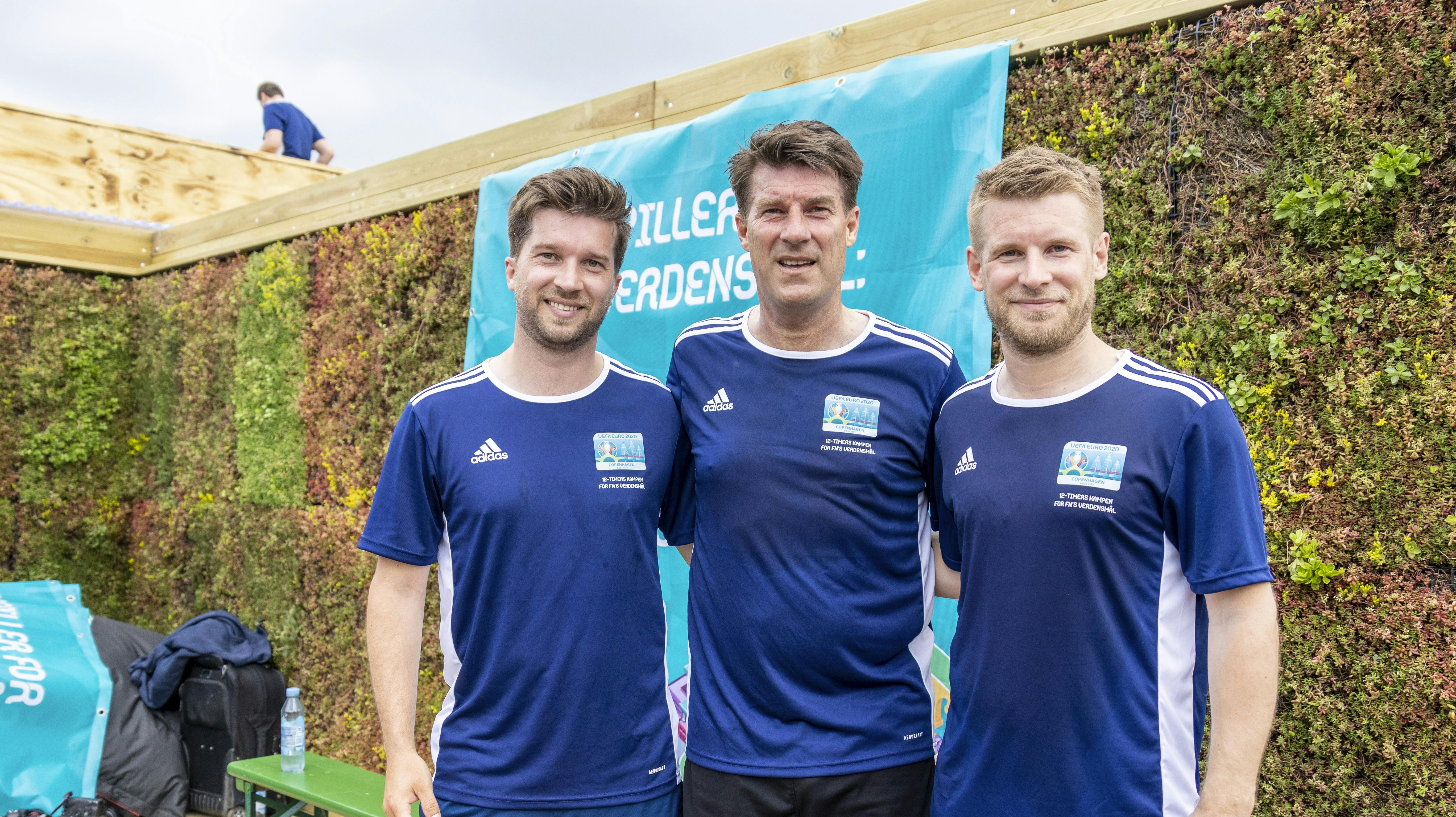 Mads Laudrup (til højre) skal for første gang arbejde helt tæt med far Michael Laudrup. 