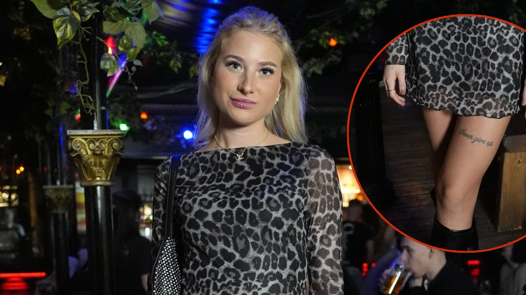 Silje Marie har haft tatoveringen i flere år, og den har gjort meget godt for hende, fortæller hun.