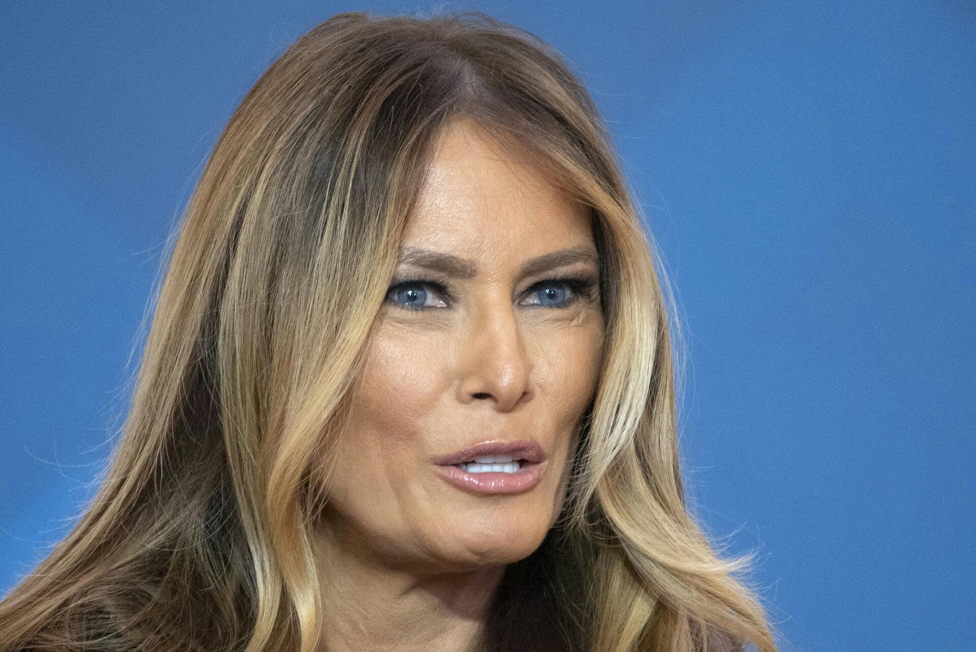 Melania Trump blev væk fra steddatterens fest.