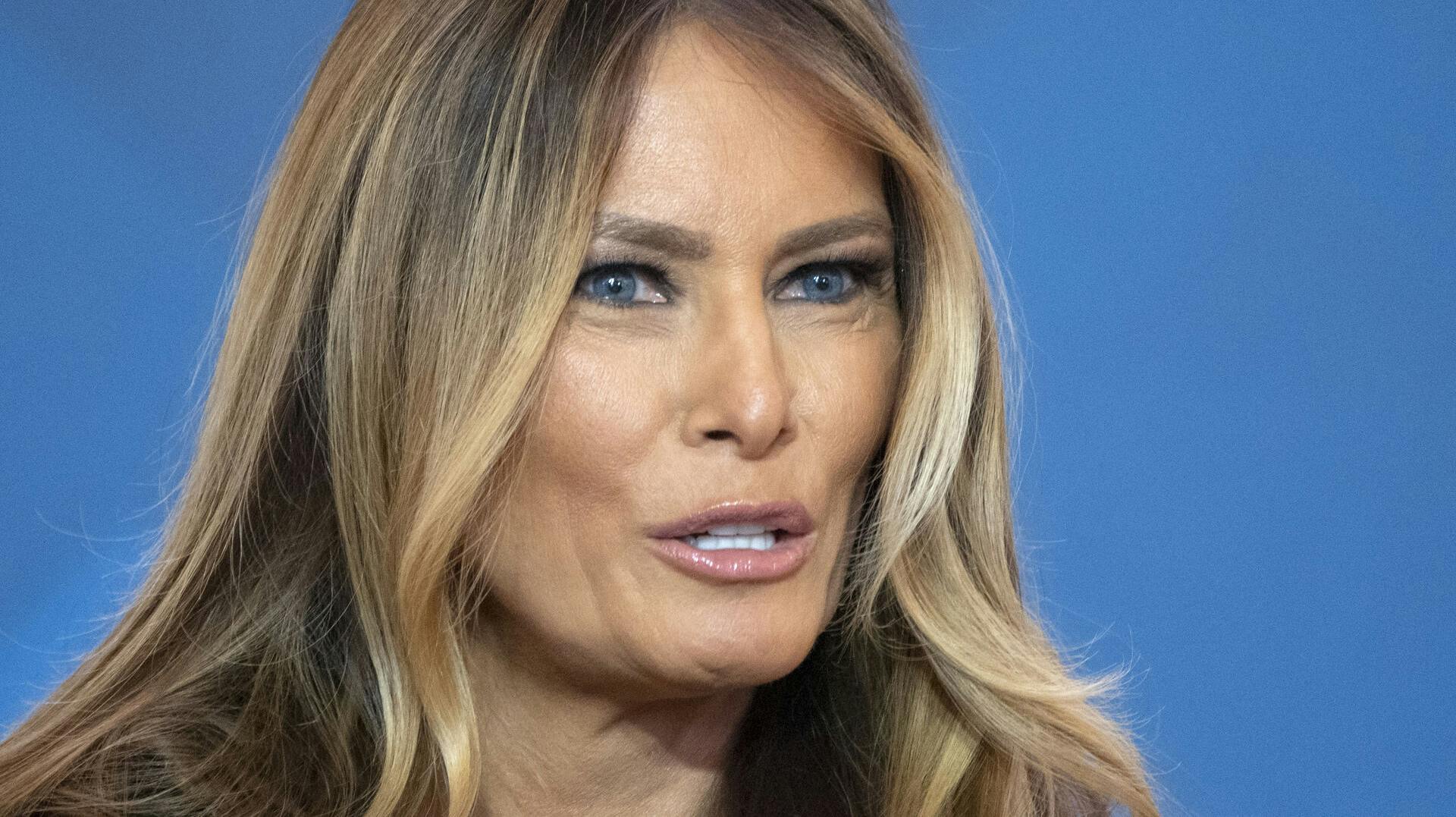 Melania Trump blev væk fra steddatterens fest.