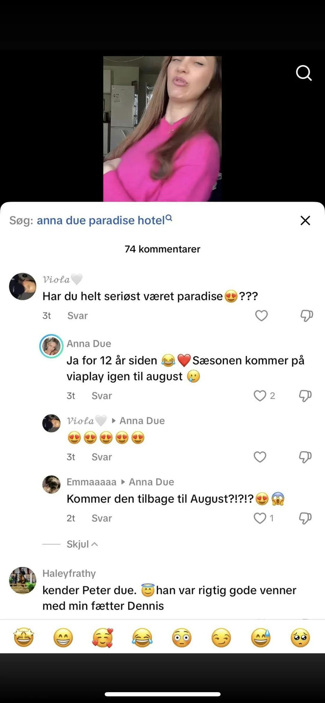 Anna Due hævder, at man snart kan se sæson 9 igen.