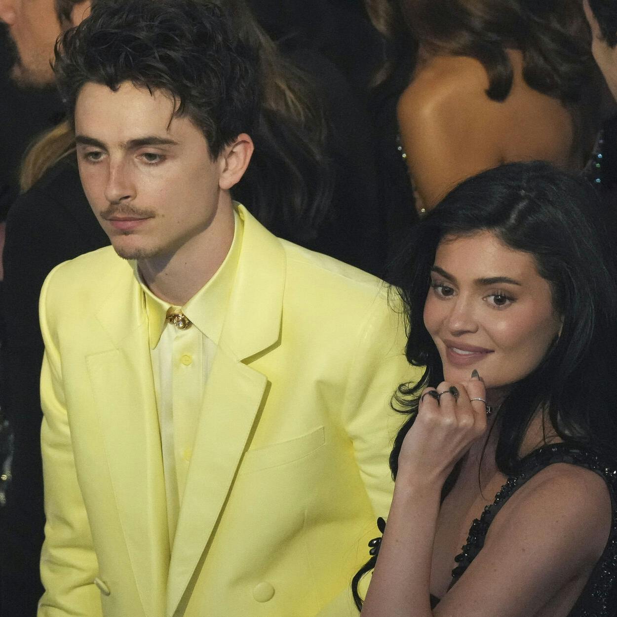 Timothee Chalamet og Kylie Jenner.