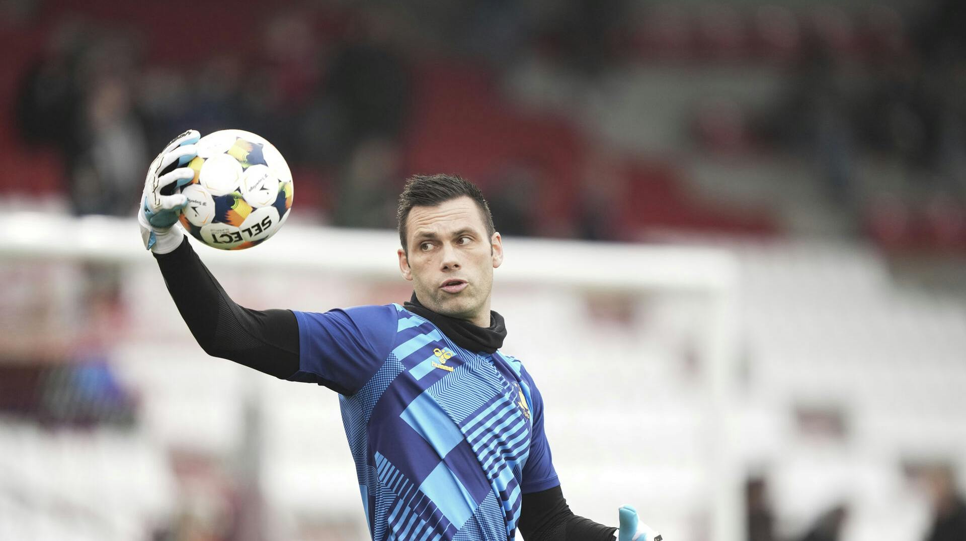 Thomas Mikkelsen fik rødt kort efter kampen mod FC København. 