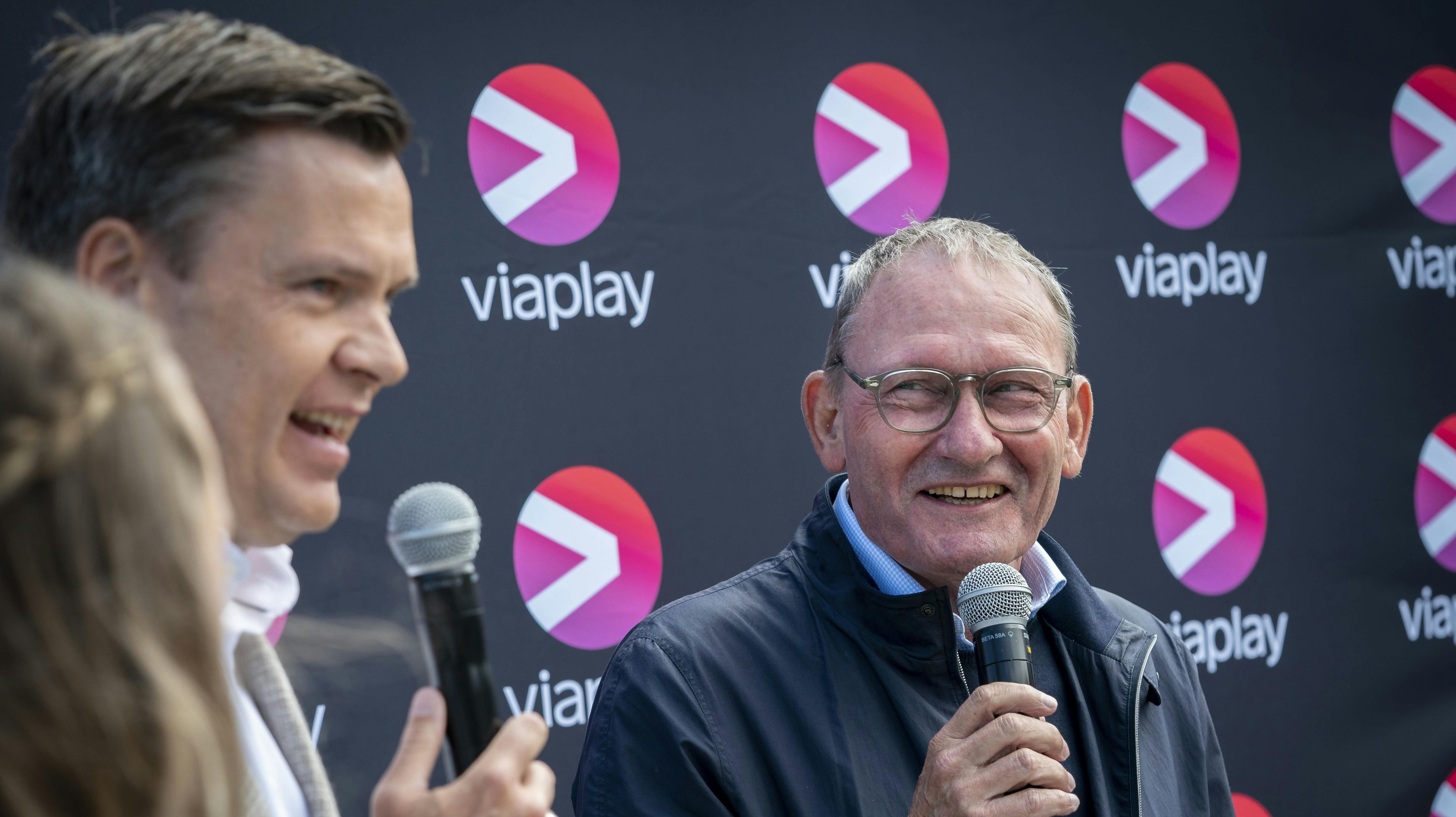 Preben Elkjær og Peter Grønborg kommentere i sidste uge US Masters sammen. 