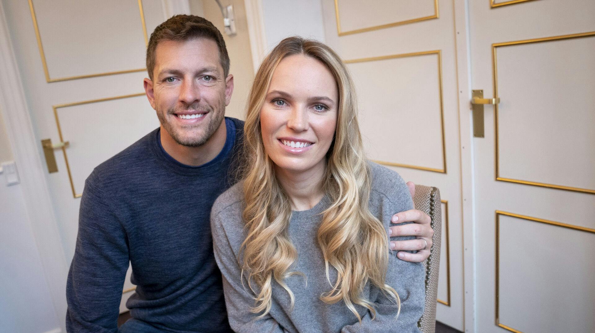 Caroline Wozniacki og hendes mand, David Lee.