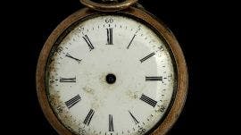 Sådan ser uret ud på auktionshusets hjemmeside