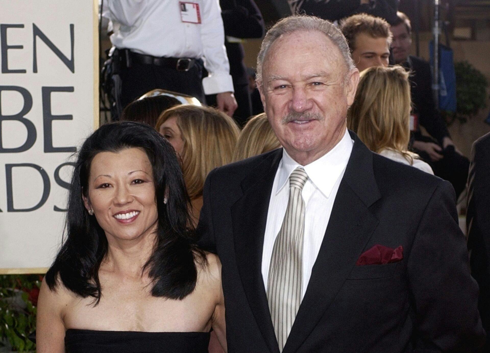 Gene Hackman og Betsy Arakawa fotograferet i 2003.