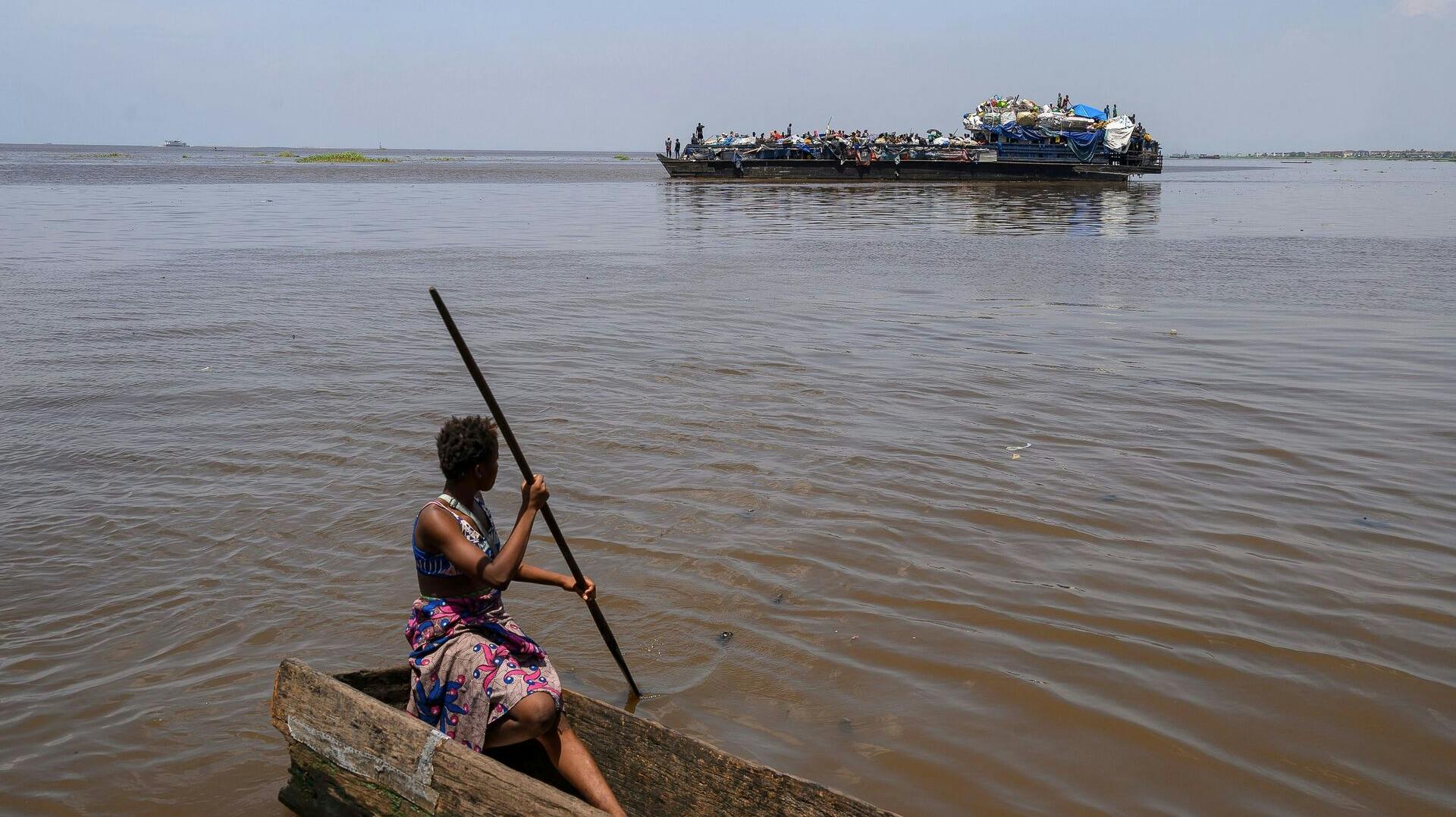 Mindst 148 personer har mistet livet efter en bådbrand i DR Congo. (Arkivfoto)