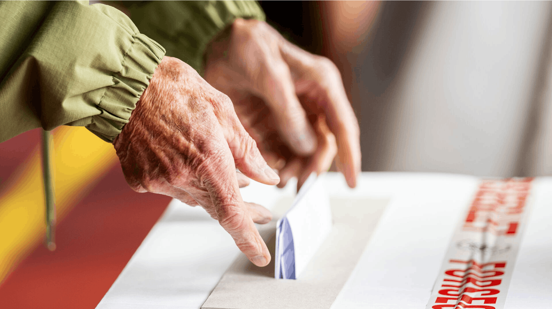 Valgstedet på Nyboder Skole søndag den 9. juni 2024.De danske vælgere skal søndag vælge de 15 danske medlemmer af Europa-Parlamentet. Alle lande i EU afholder valg i perioden mellem den 6. og den 9. juni.. (Foto: Ida Marie Odgaard/Ritzau Scanpix)