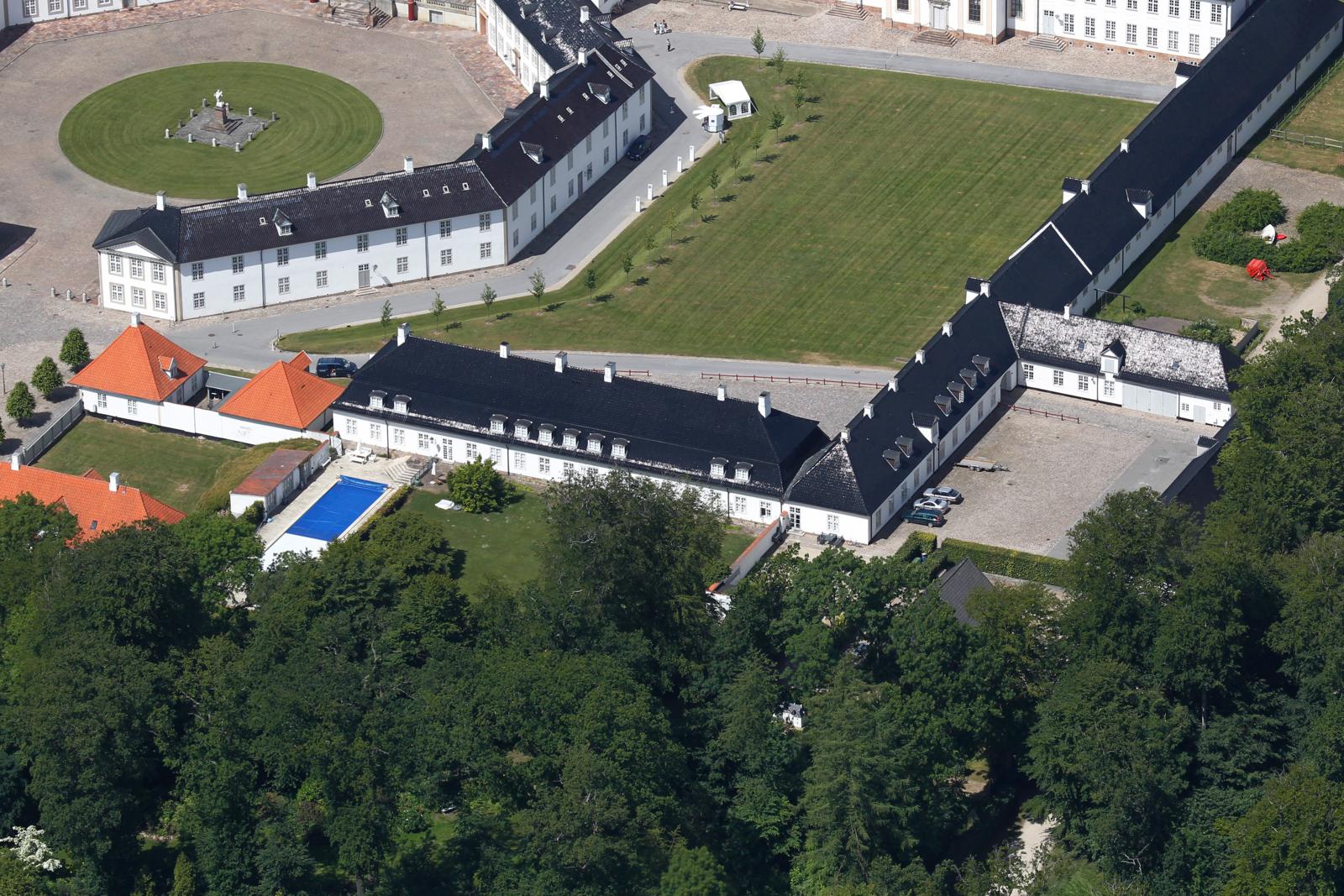 Kongeparrets sommerbolig på Fredensborg Slot