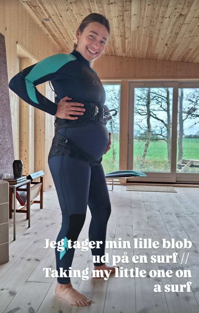 Sådan så det altså ud, da Isabella ud af det blå valgte at fortælle, at hun er gravid.