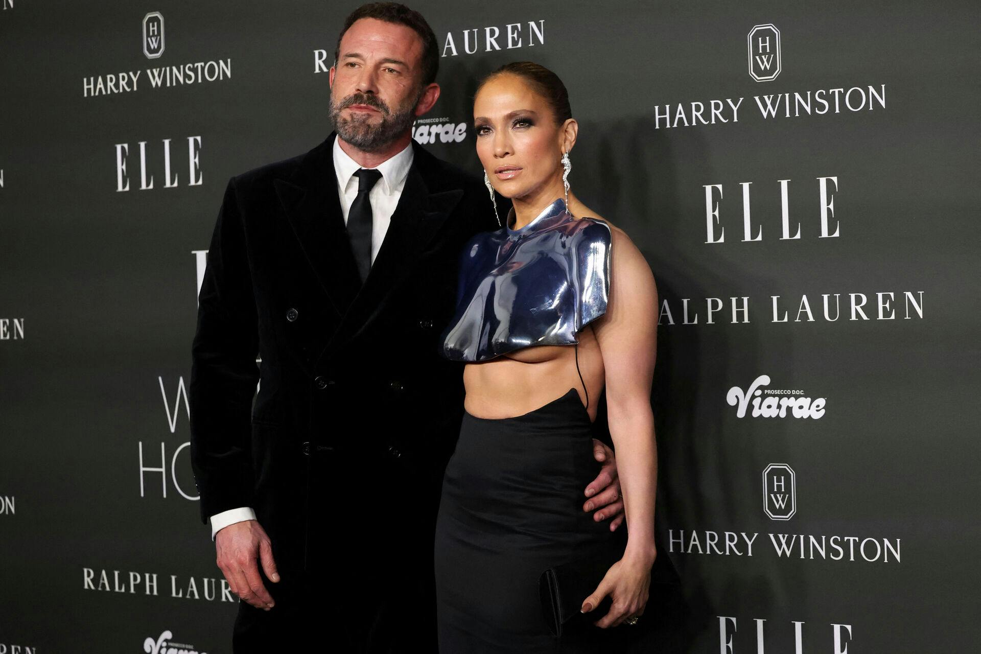 Jennifer Lopez and Ben Affleck attend ELLE's Women in Hollywood Celebration, in Los Angeles, California, U.S., December 5, 2023. REUTERS/Mario Anzuoni