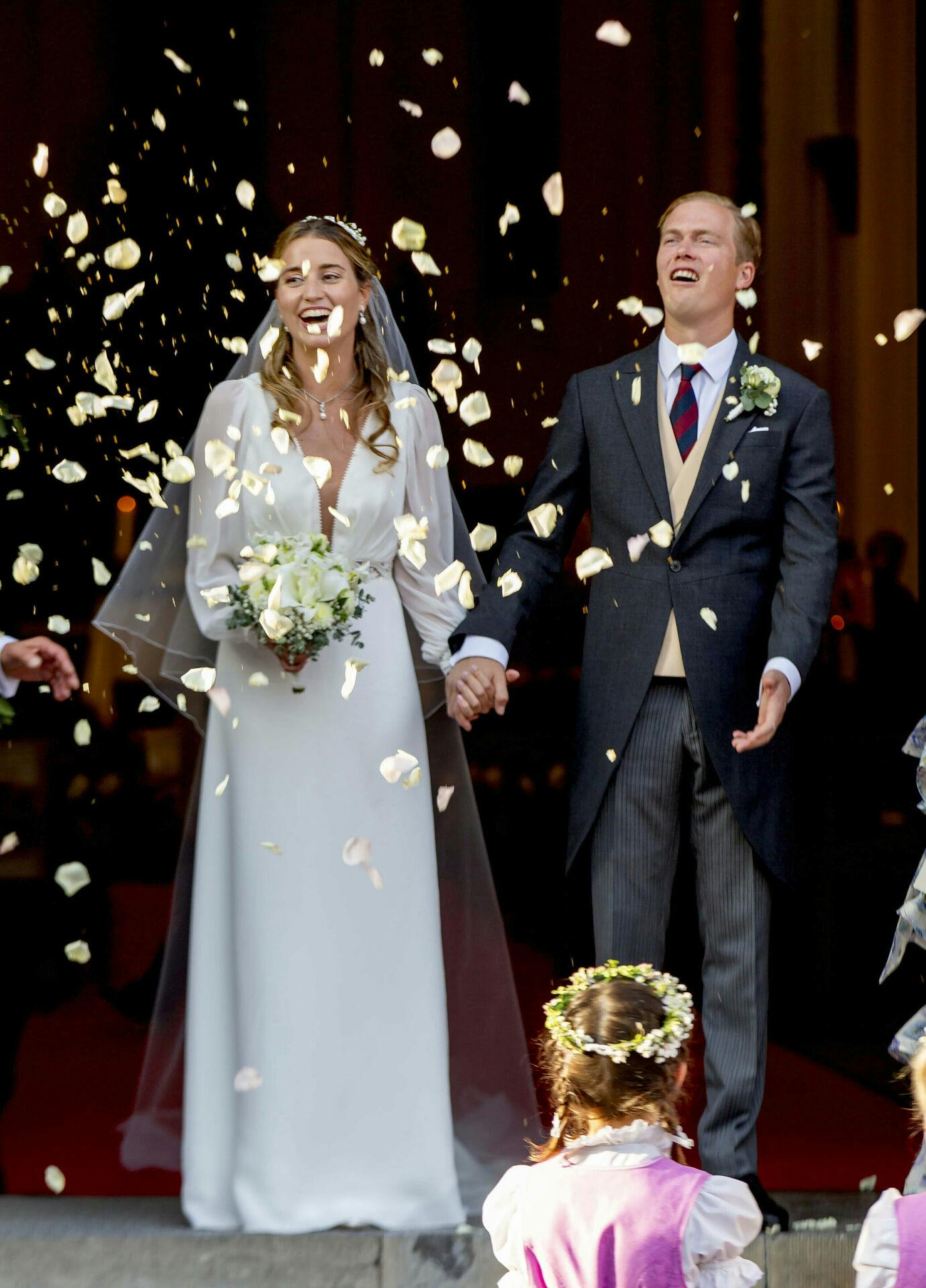 Der blev ikke sparet på noget, da Alexander og Natacha Roumiantzeff-Pachkevitch i september 2023 kunne forlade kirken som gift par. Nu er det angiveligt helt slut mellem de to.