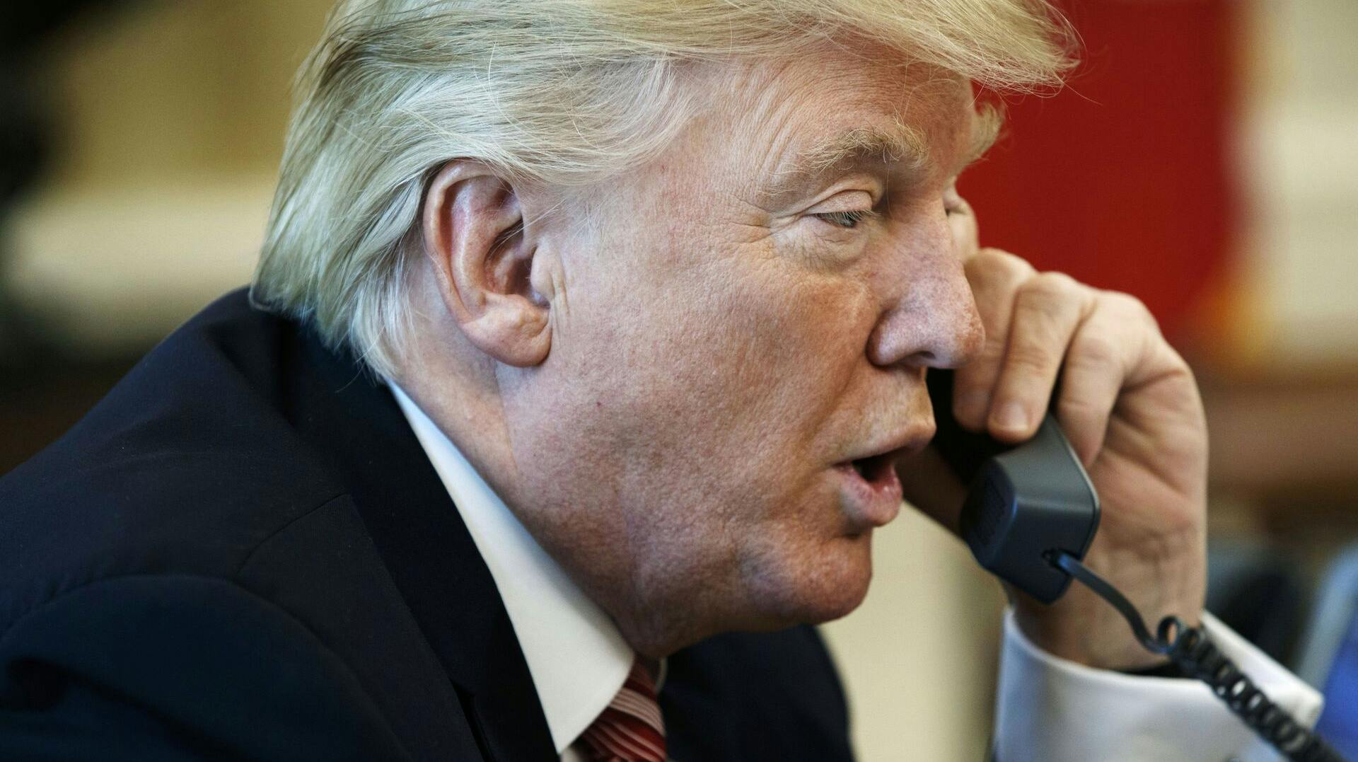 The Atlantic ringede direkte til Donald Trump, der overraskede ved at tage den og give et interview.