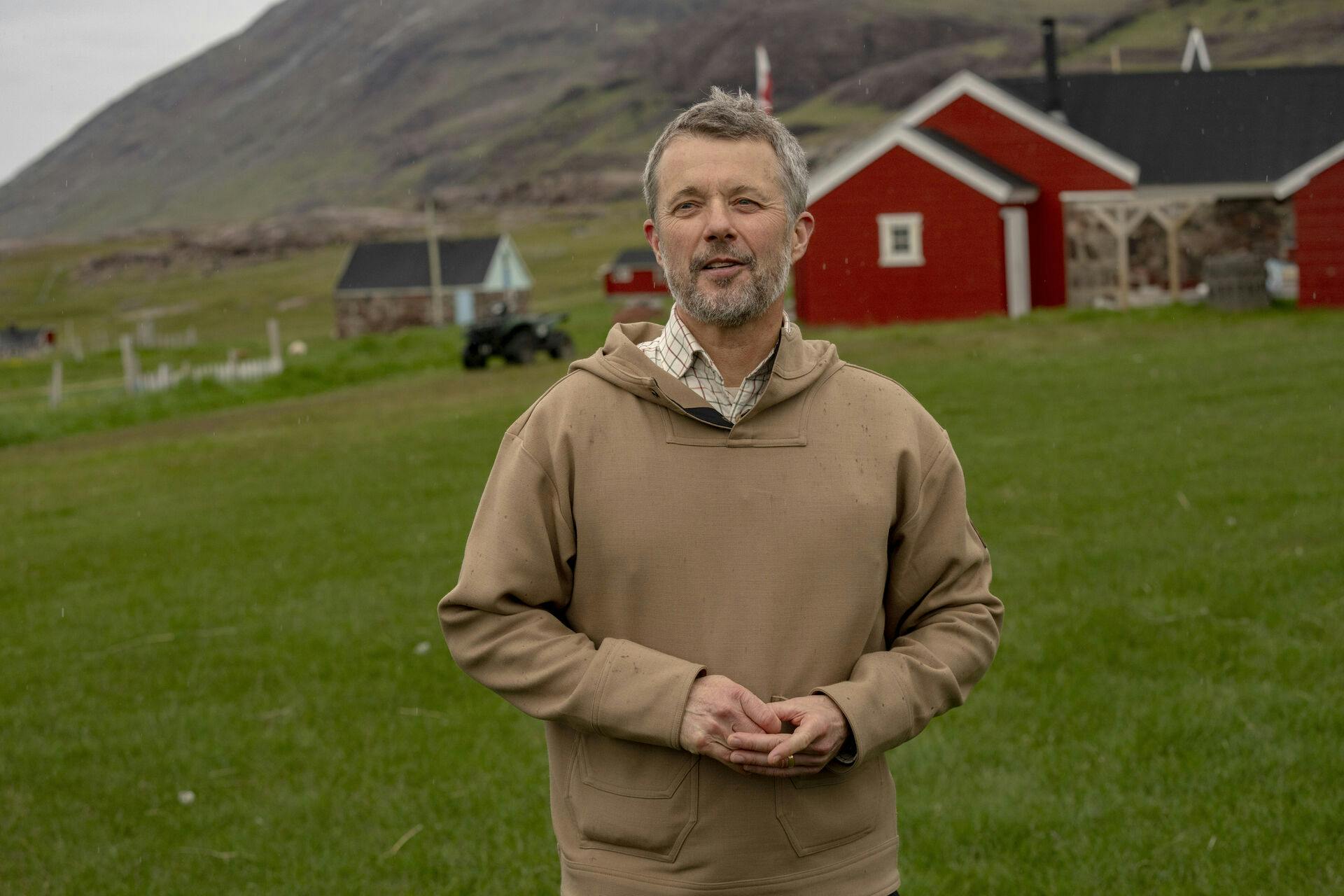 Kong Frederik var sidst i Grønland i slutningen af juni 2024. 