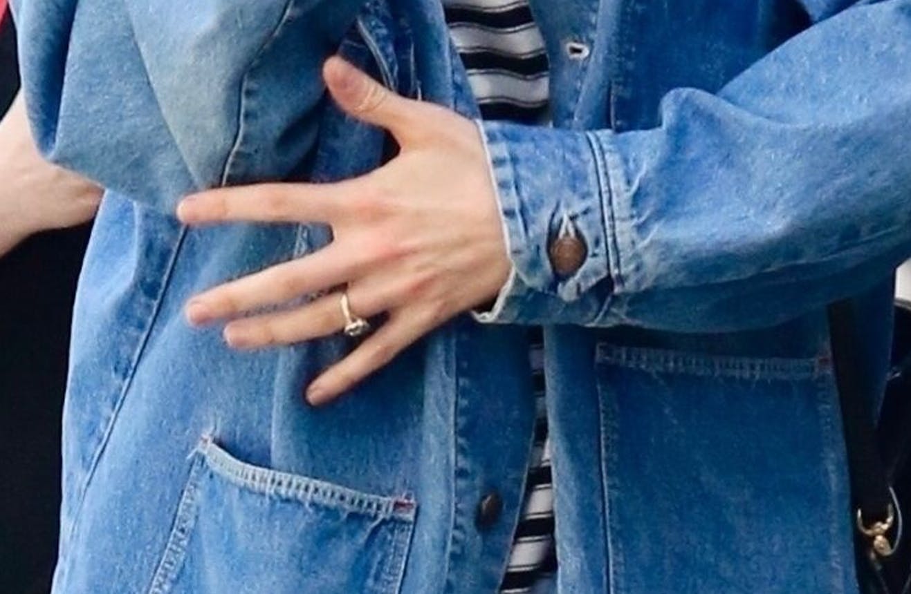 "Stranger Things"-stjernen bar en ring, der var svær ikke at bemærke.