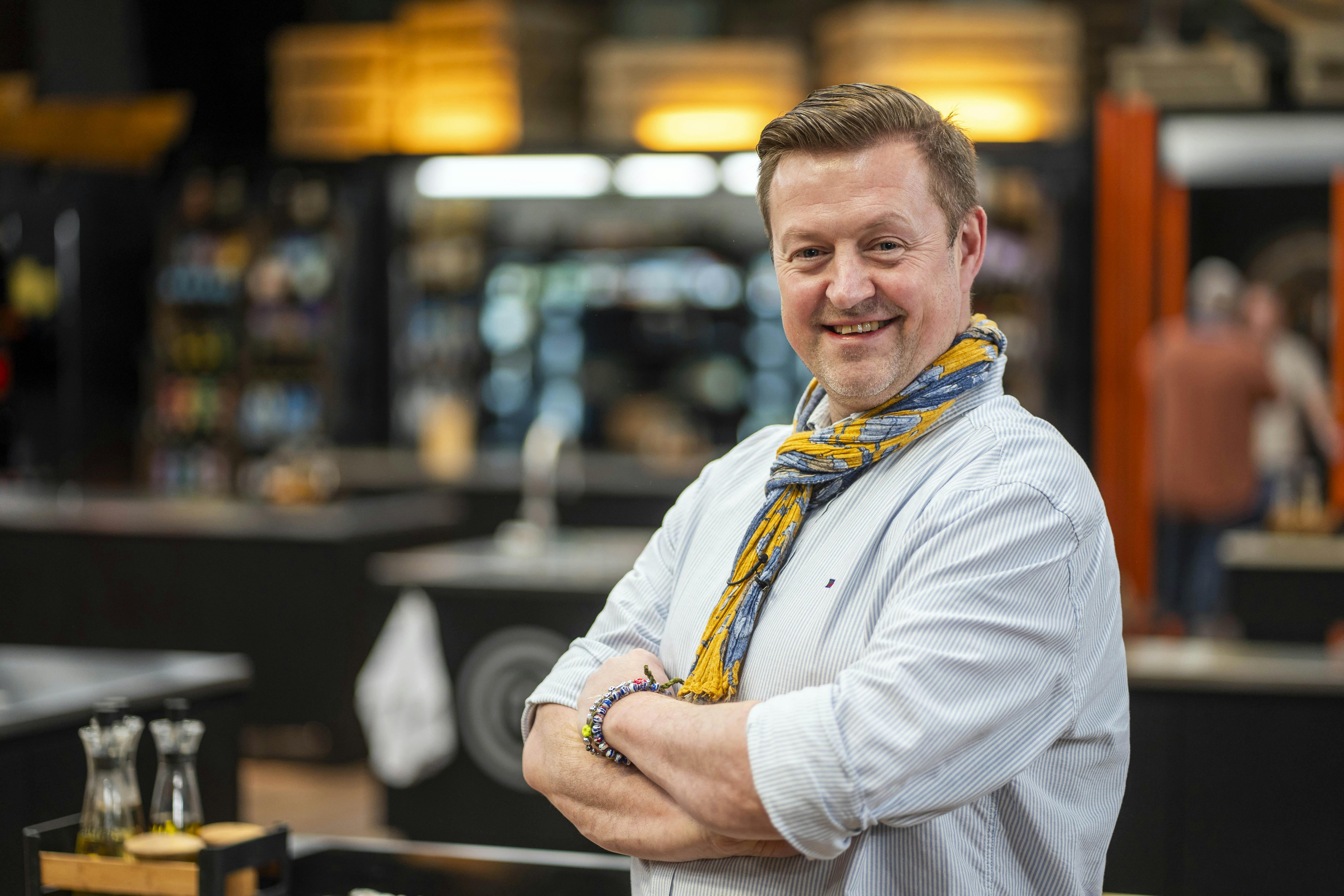 Pressemøde før den nye sæson af Masterchef, interview med dommerne Jesper Koch