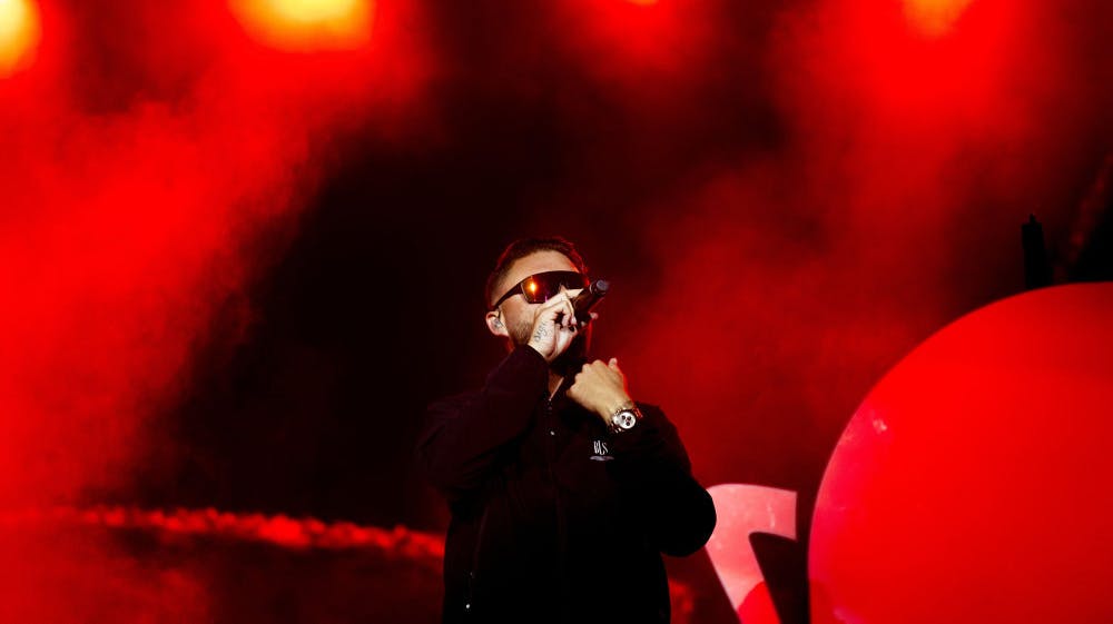 Den danske rapper besøgte Roskilde Festival sidste år. I år kommer han tilbage med Benny Jamz som makkerparret Kenny. (Arkivfoto). - Foto: Anthon Unger/Ritzau Scanpix 